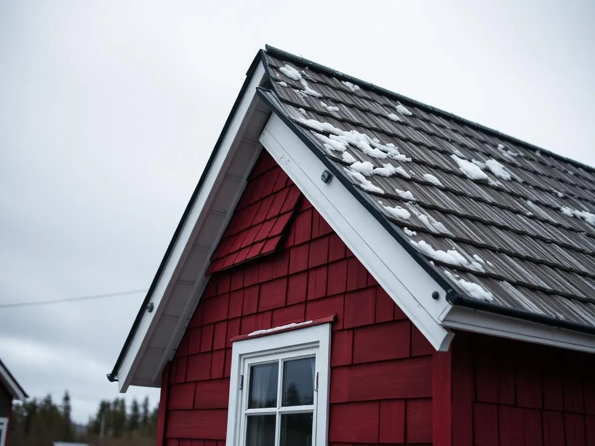 Stormskade på norsk bolig